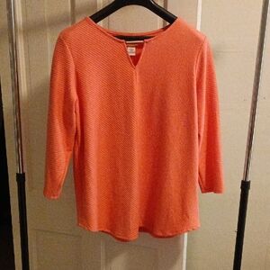 Ruby Rd. Orange Women's Blouse